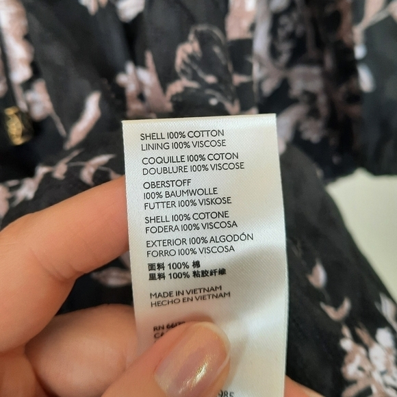 Free People Black Sunbaked Swing Dress L - Picture 9 of 9